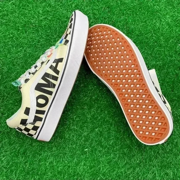 Vans Comfycush Old Skool Moma Brand Checkerboard - Picture 5 of 6